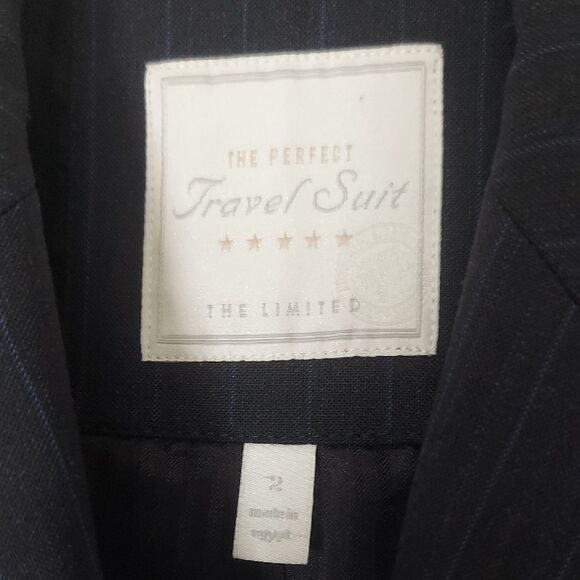 The Limited Blue and Black Tailored Blazer - Picture 2 of 9